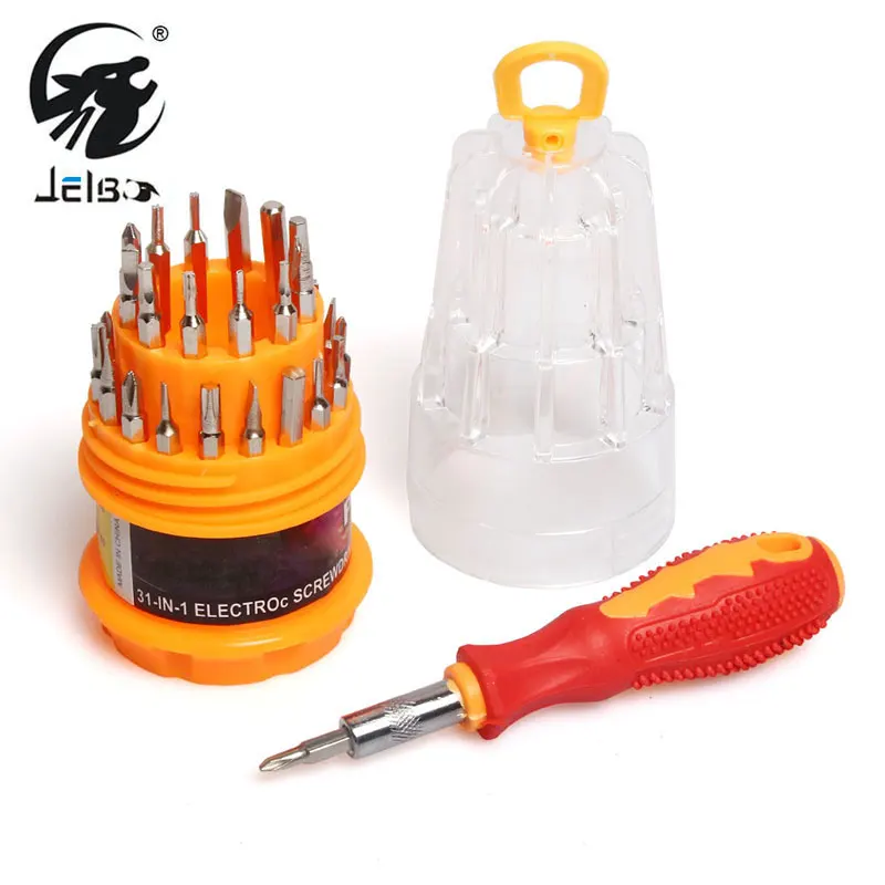 JelBo 31 in 1 Electronic Multi Screwdriver Mix Slotted Phillips Hex