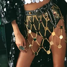 Новые женские сексуальные акриловые зеркальные Блестки выдалбливают тело юбка на завязку клубное мини-платье юбка