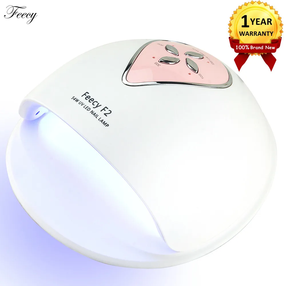 

UV Lamp For Manicure Nail Dryer 54W LED Nail Light Drying All Gel Lampe UV For Nail Polish Art Tool Gel Nail Ice Lamp Feecy F2