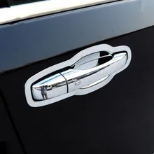 8 шт./компл. Автомобильный дизайн ABS хром автомобильная дверная ручка отделка украшения стикер чехол для Dodge Journey 2013- авто аксессуары