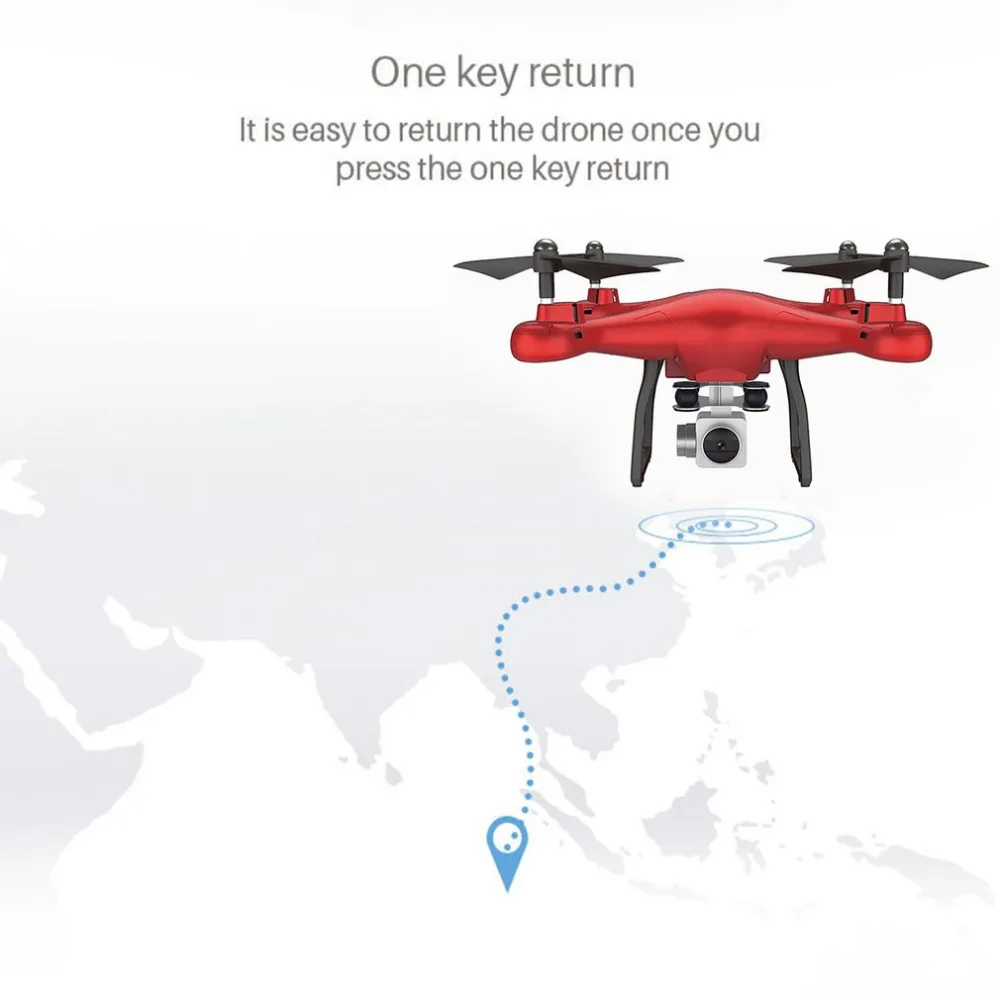 X10 2,4 ГГц Квадрокоптер камера wifi FPV Безголовый режим один ключ возврат высота Удержание RC Дрон дистанционное управление игрушки самолеты