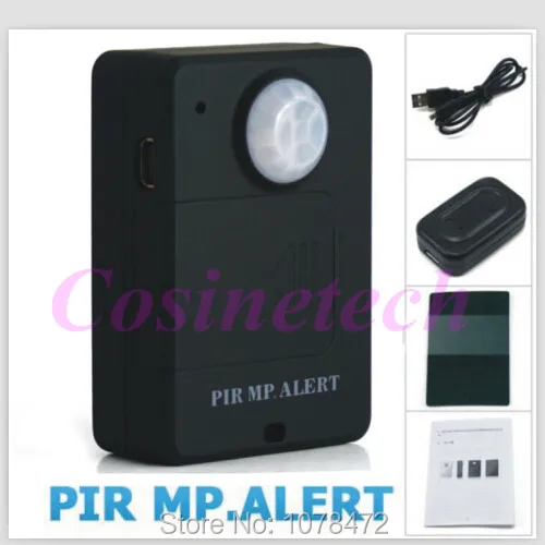 ¡Barato mini inalámbrico A9 PIR MP! alerta Sensor PIR Detector de movimiento Anti-robo GSM sistema de alarma Monitor Control remoto Dropshipping