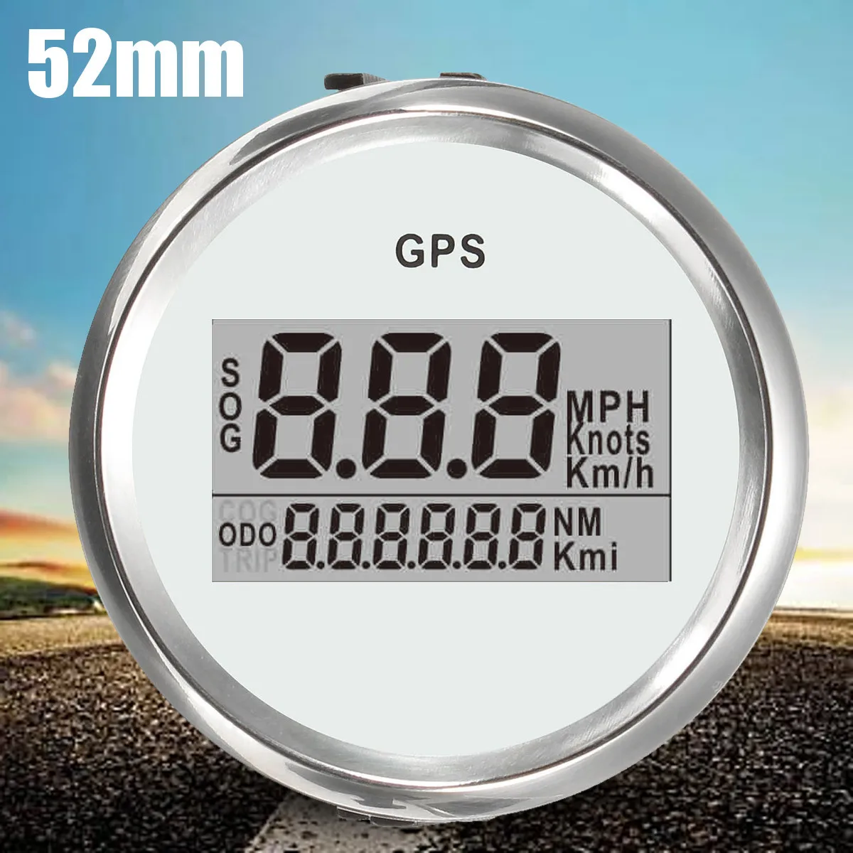 Car Truck Digital GPS Speedometer Gauge 0-999Knot 316L Multi-Colored Bezel Dial LCD Speed Gauge fit Boat Car GPS Speedometer52mm цена Car Truck Digital GPS Speedometer Gauge 0-999Knot 316L Multi-Colored Bezel Dial LCD Speed Gauge fit Boat Car GPS Speedometer52mm цены онлайн