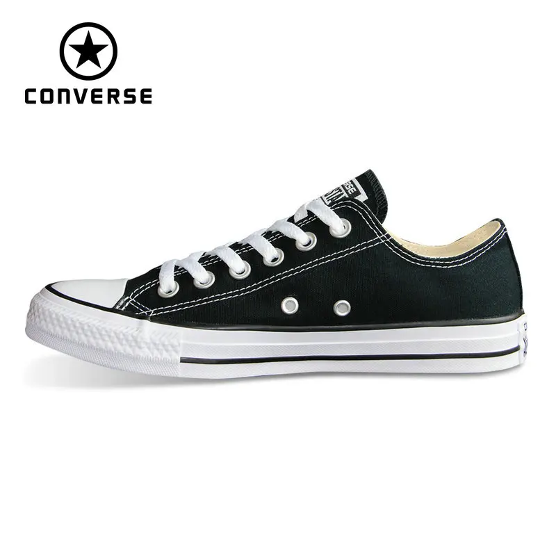 Новый оригинальный Converse all star обувь зажимы Taylor Низкая Стиль человек и для женщин унисекс классический обувь для скейтборда, кроссовки 101001