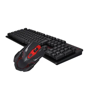 

HOT-Mouse Keyboard Set Wireless Usb Gaming Keyboard 1600Dpi Gaming Mouse Gamer Laptop Computer Mouse