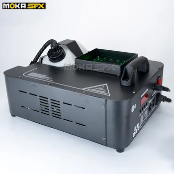 

2pcs/lot Smoke Machine Remote Contro 1500w LED Dmx Fog Machine 24*3w Colored Smoke Machine Wedding/Halloween Decoration