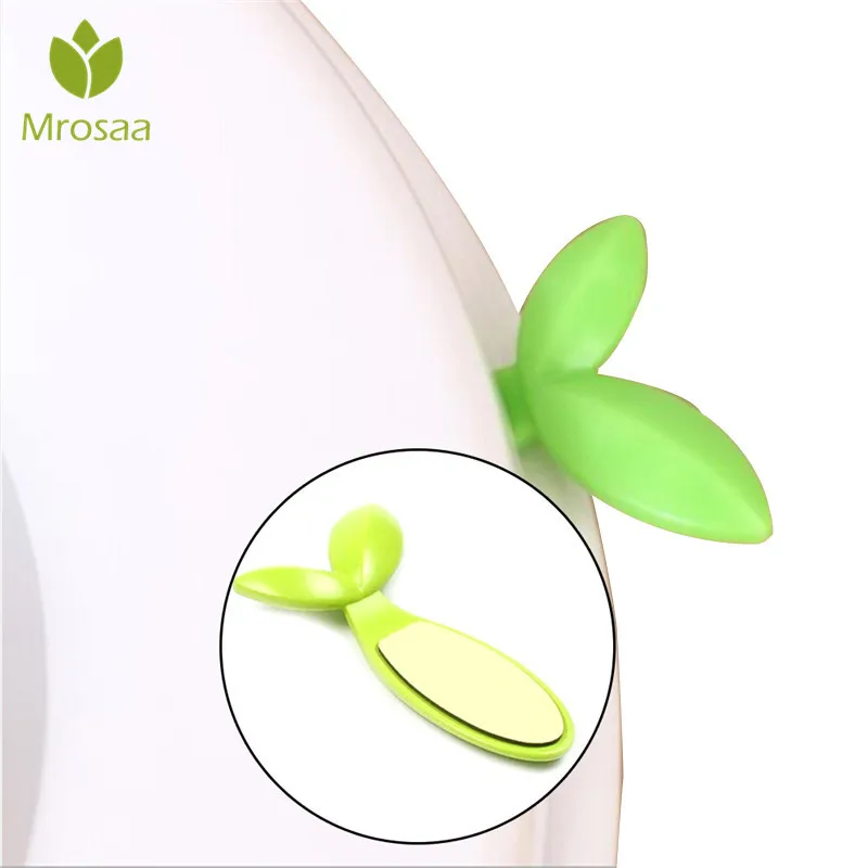 

Mrosaa Simple ABS Leaf Shape 2 Size Option Sticker Toilet Seat Cover Lifter Avoid Touching Clean Lifting Device Bathroom Product