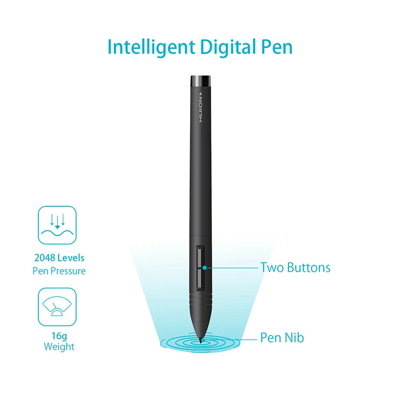 Huion DWH69 Беспроводной Графика рисунок Планшеты профессиональные Подпись дети