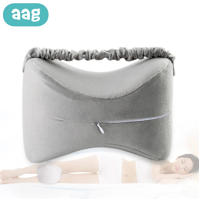 AAG Pregnant Mother Clip Leg Pillow Slow Rebound Memory Foam Leg Pillow Knee Pillow Clip Leg Pad U-Shape Foot Cushion 30