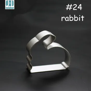 

rabbit shape aluminium alloy cookie mold Cookies/Fruit/vegetable/toast cutter Biscuit Pastry mold