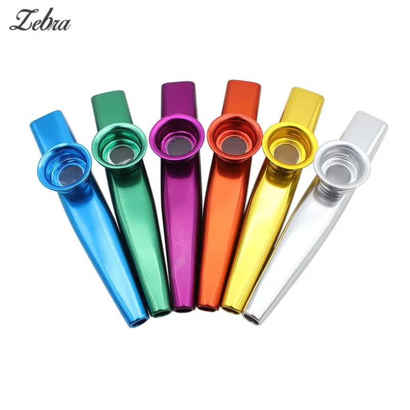

Metal Kazoo Simple Design Lightweight Harmonica Mouth Flute Kids Children Gifts Musical Instrument For Beginner Music Lovers