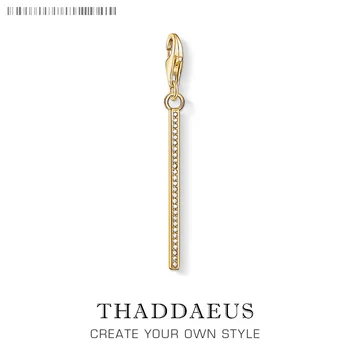 

Vertical Bar Charm Pendant Thomas Style Club Good Jewelry Thomas Classic Gift In 925 Sterling Silver Fit Bracelet Super Deals