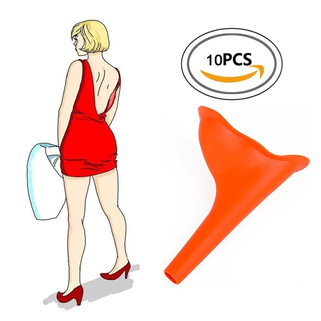 Disposable Portable Female Urinals Woman Urinal Pee Standing Travel Flushing Urinals Outdoor