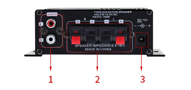 Kinter MA-170 мини-усилитель аудио для динамика 2 канала DC12V домашний мотоцикл автомобильные усилители стерео звук алюминиевый корпус