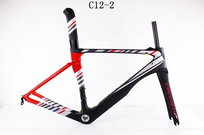 Discount DC012 SEQUEL  carbon road bike frame Toray T1000 PF30/BB30/BSA frame+fork+seatpost+clamp+headset+heaset cover cadre velo DIY 12