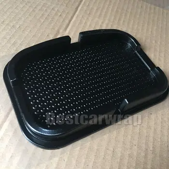 

100 pcs Black Car Dashboard Sticky Pad Mat With Retail packag Anti Slip Gadget Mobile Phone GPS Holder Interior Accessories