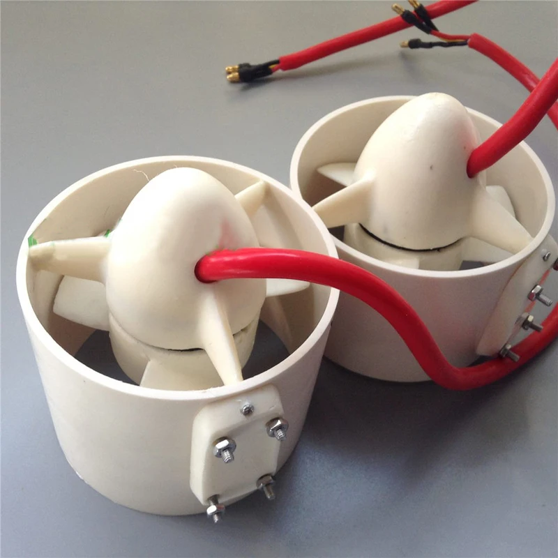 

1PC ROV/RC Bait/Tug Boat/Submarine Model Parts 12V Underwater Thruster Dia 80mm Propeller Brushless Motor 3-5KG Thrust