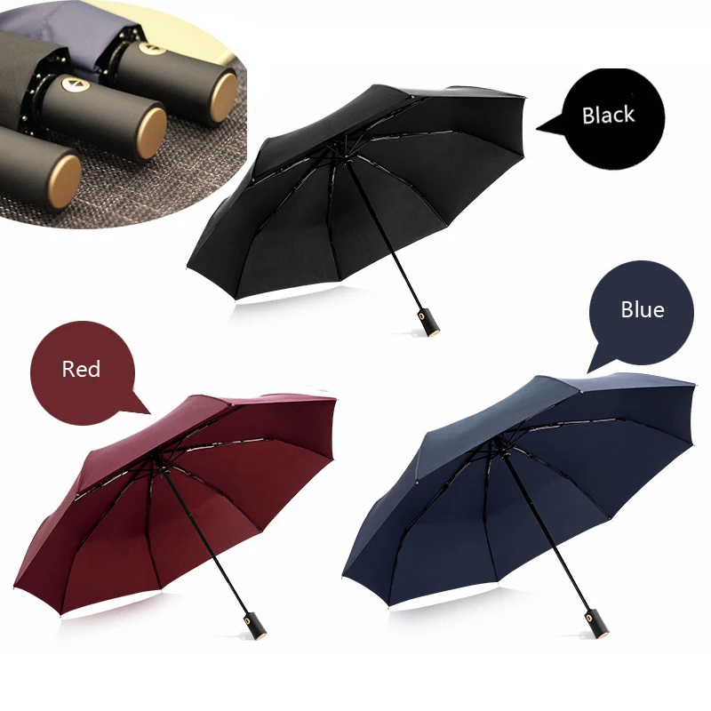 Luxury Bussiness Big Size Brand New Sun Rain Umbrella Fully Automatic