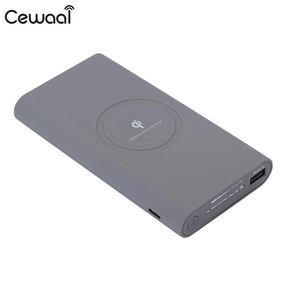 

TYPE-C Battery Charger Case Mobile Phone Cover Smart Phone Premium Mobile Charging Box Shell Power Supply QI Power Bank DIY
