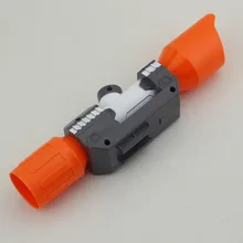 Модифицированная часть передней трубки прицельное устройство для Nerf Элитной серии-оранжевый+ серый
