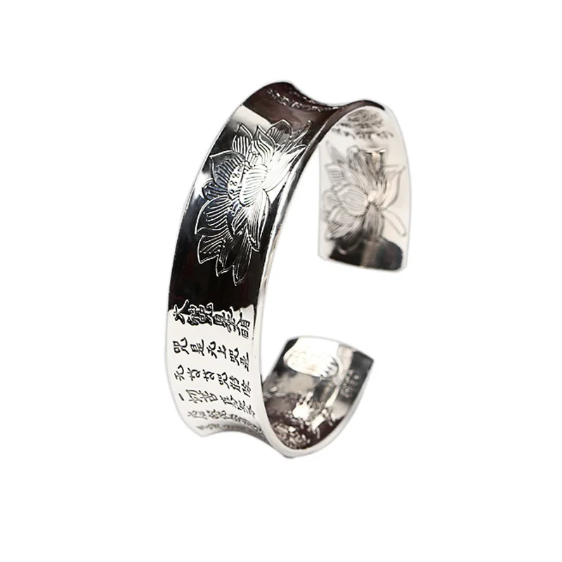 

2019 Real Pulseiras Bangle Viking Bracelet Fine Sutra By Hand With A Spoon In Her Mouth Wide Open Ring Resto Ancient Ways