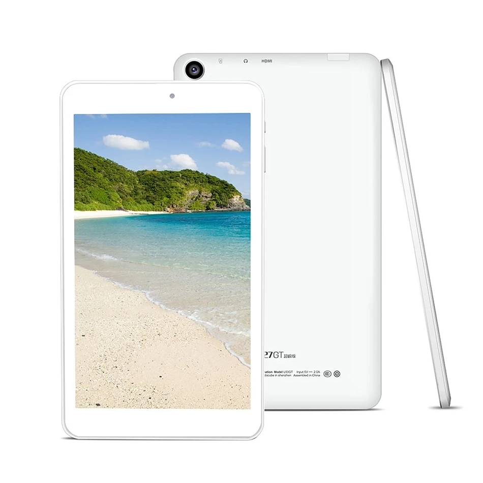  CUBE U27GT Super Tablet PC Android 5.1 8.0 inch Screen MTK8163 Quad Core 1.3GHz 1GB RAM 8GB ROM Cameras HDMI GPS Bluetooth WIFI 