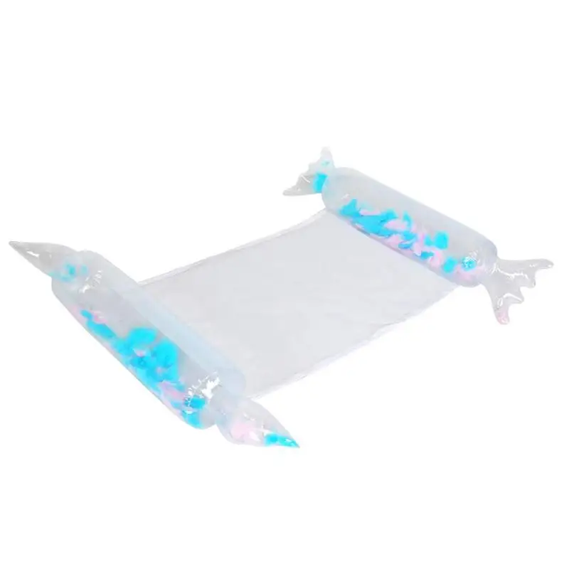 Складной плавающий гамак для воды плавающий шезлонг плавающая игрушка надувная плавающая кровать стул бассейн надувной матрас кровать