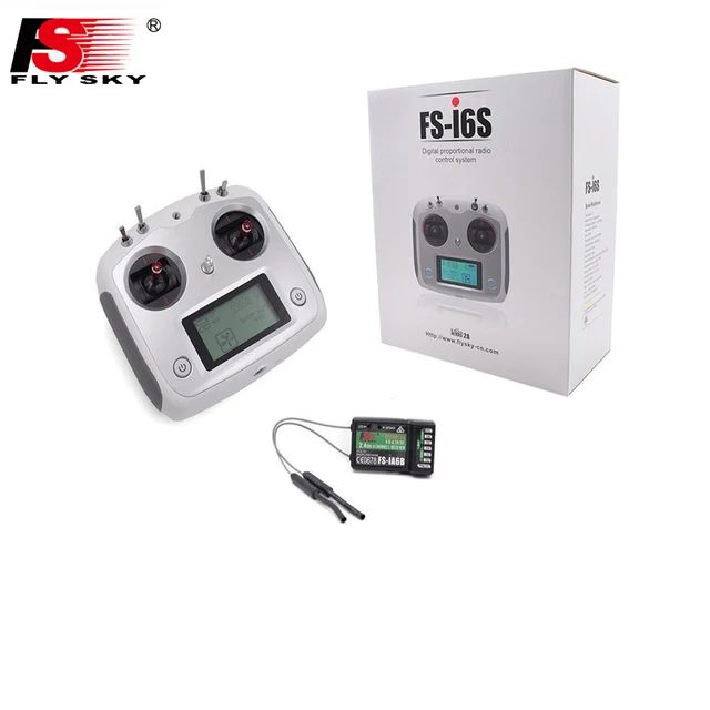 $62.99  lySky fs i6s Remote Controller 2.4G 6ch Radio Transmitter iA6b Receiver TX&RX for RC heli Quadcopte