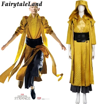 

Doctor Strange Ancient One Cosplay Costume Halloween Costumes Movie Dr. Strange Superhero Yao Outfit Fancy Wizard Suit