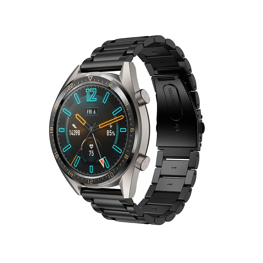 Для HUAWEI WATCH GT GT2 ремешок из нержавеющей Стали Быстросъемный сменный Браслет для