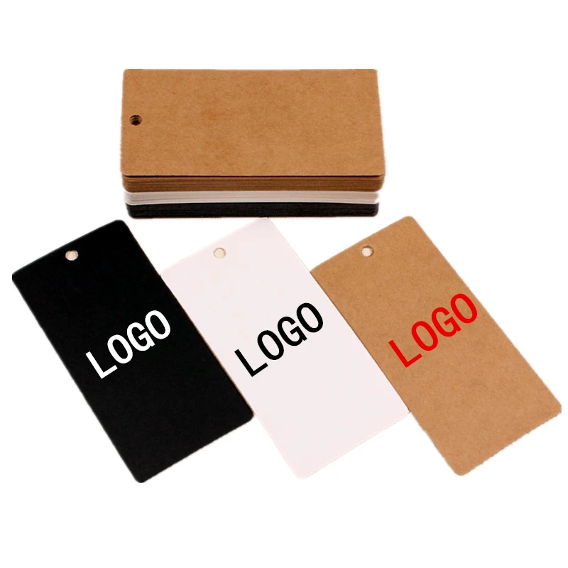 

custom labels hang tags 300g/sqm paper clothing tag without lamination suitable for writing words 1000pcs/lot