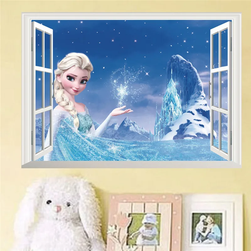 Kids DIY Cute 3D Sticker Frozen Puzzle Children's Room Decoration Kindergarten Stickers Cartoon Pegatinas Autocollant Enfant Kids DIY Cute 3D Sticker Frozen Puzzle Children's Room Decoration Kindergarten Stickers Cartoon Pegatinas Autocollant Enfant