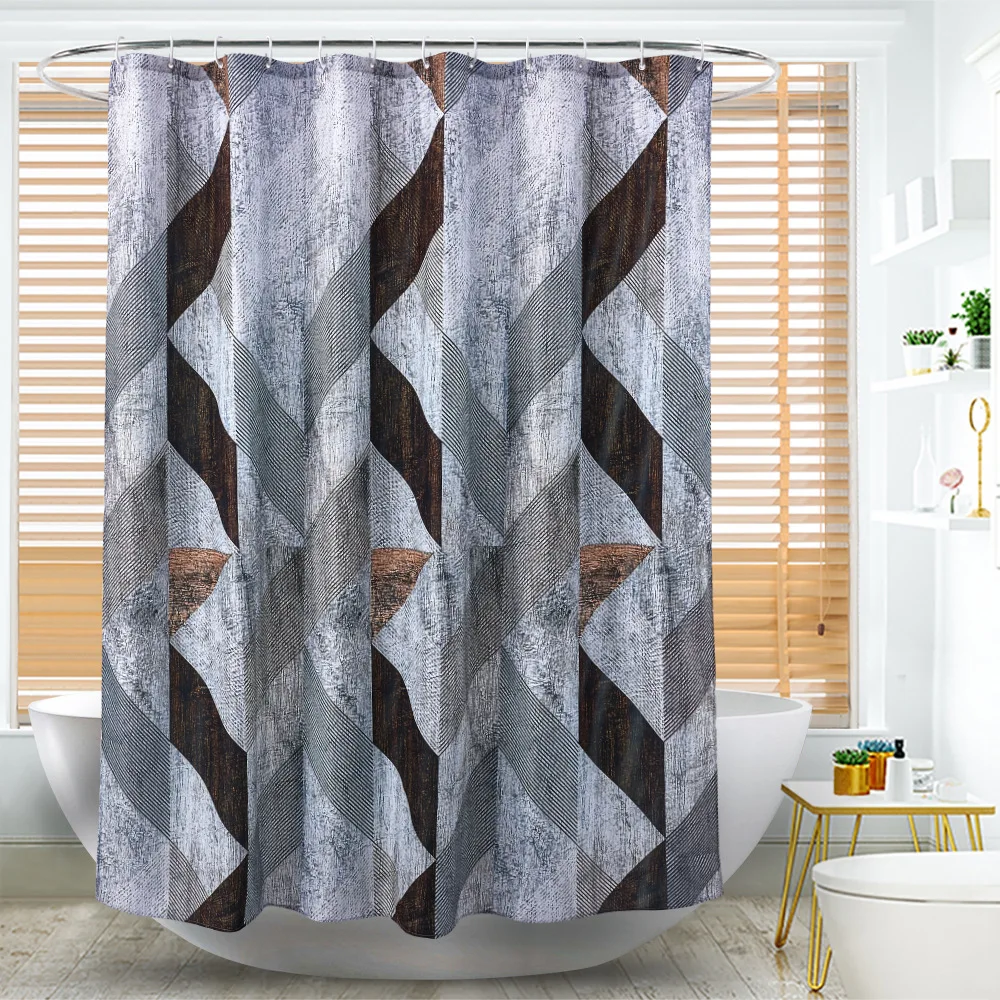 SunnyRain 1 Piece New Arrival Wood Grain Polyester Large Size Thick