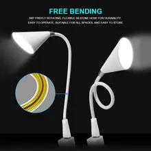 Bluetooth 4,2 динамик сабвуфер плеер бесступенчатая затемнение 2 Вт холодное/теплое освещение портативная usb-лампа для ноутбука