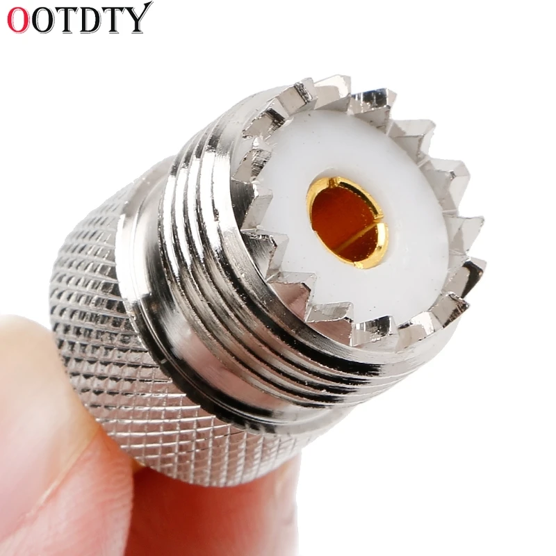 OOTDTY горячая Распродажа СВЧ SO 239 SO239 гнездо к SMA Штекерный разъем коаксиальный