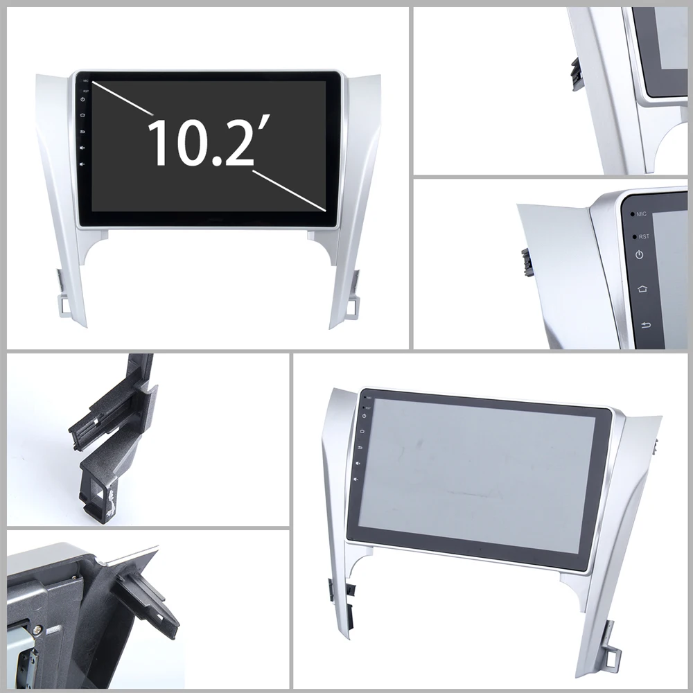 Flash Deal Android 8.0 Car Multimedia Player for Toyota V50 Navigation 2012 2013 2014 with 10.2" Touch Screen 4*45w Speaker RDS 15