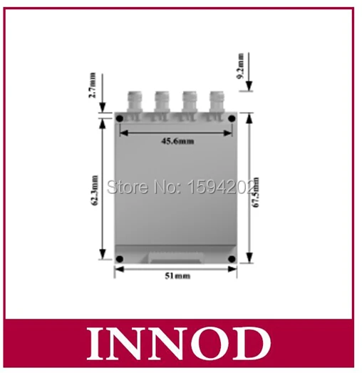 Gen 2 с длинным Диапазона UHF RFID 4 порта reader модуль с самым лучшим impini R2000 чип