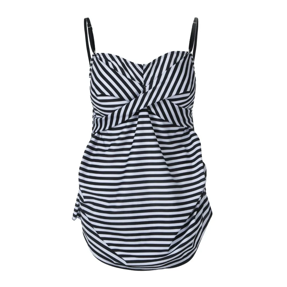 Xiyunle купальный костюм для беременных, сексуальный полосатый купальник бикини для беременных, танкини, наборы для беременных, пляжная одежда, купальные костюмы