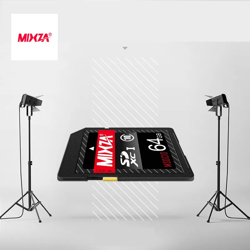 MIXZA SD карта класс 10 16 ГБ 32 ГБ 64 Гб флэш-карты памяти Цифровая SD карта памяти для камеры