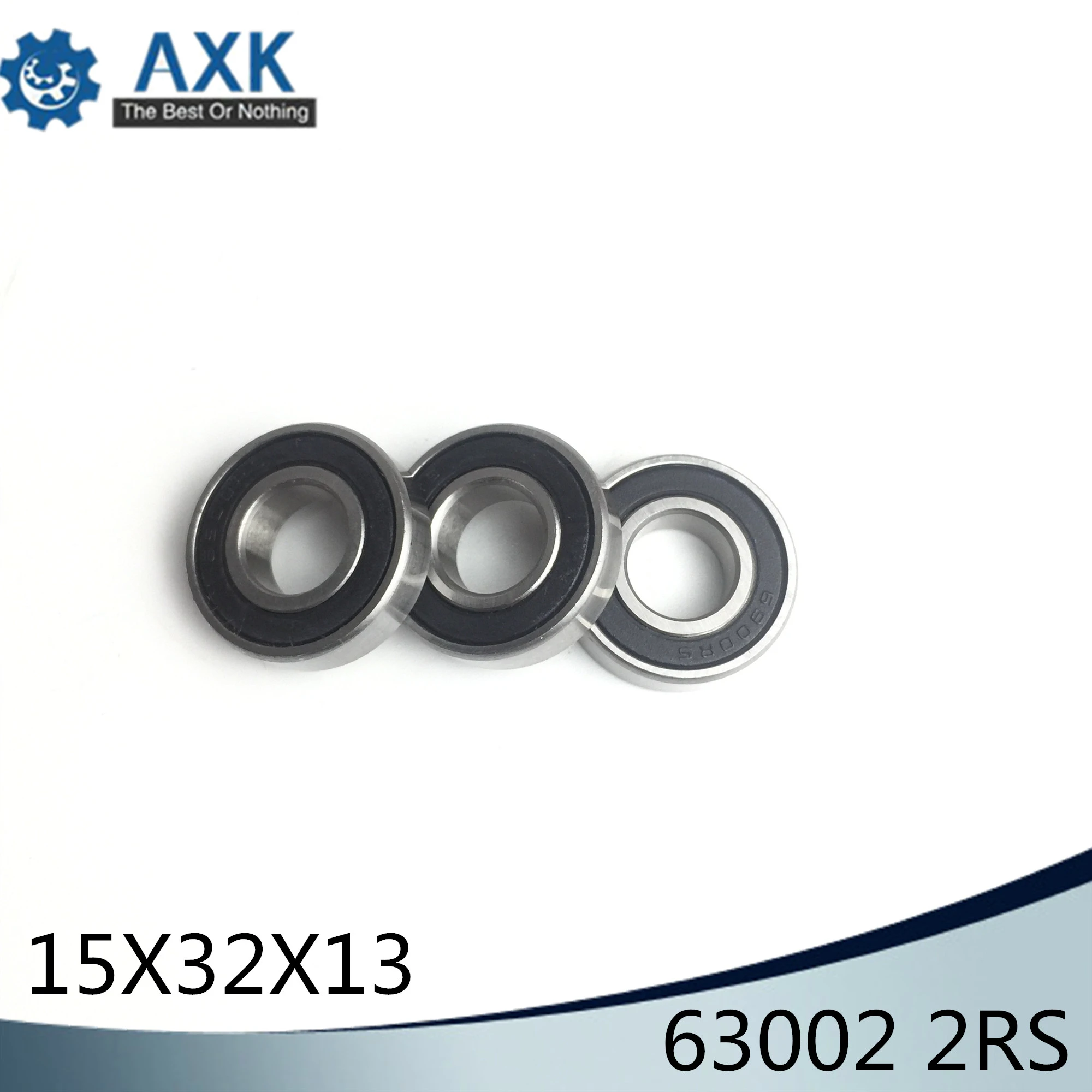 Cuscinetto a Sfera 153213 Cuscinetti a Sfera HLY Trading 63002 2RS Non Standard Cuscinetti 15x32x13mm ABEC-1 2 Pezzi
