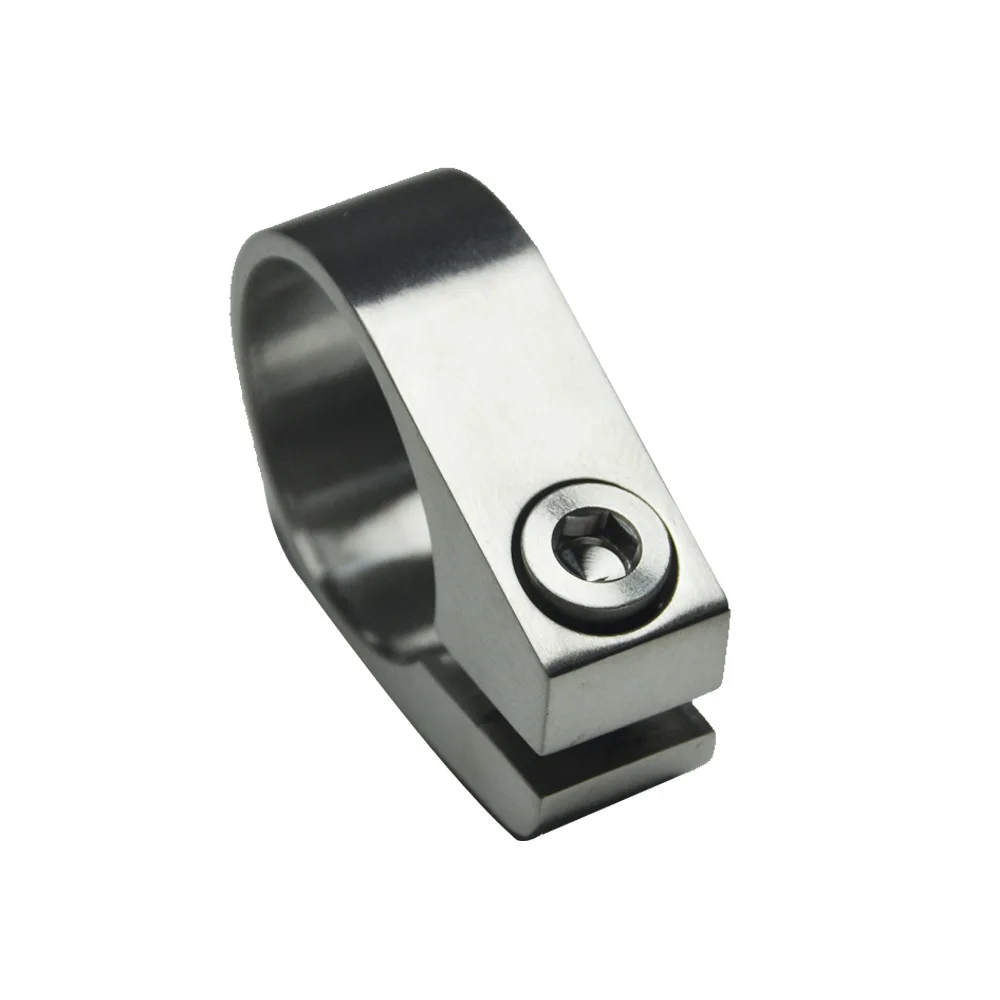 Aluminum Alloy Seatpost Clamp Quick 34.8mm MTB Bike Saddle Seat Post Clamp