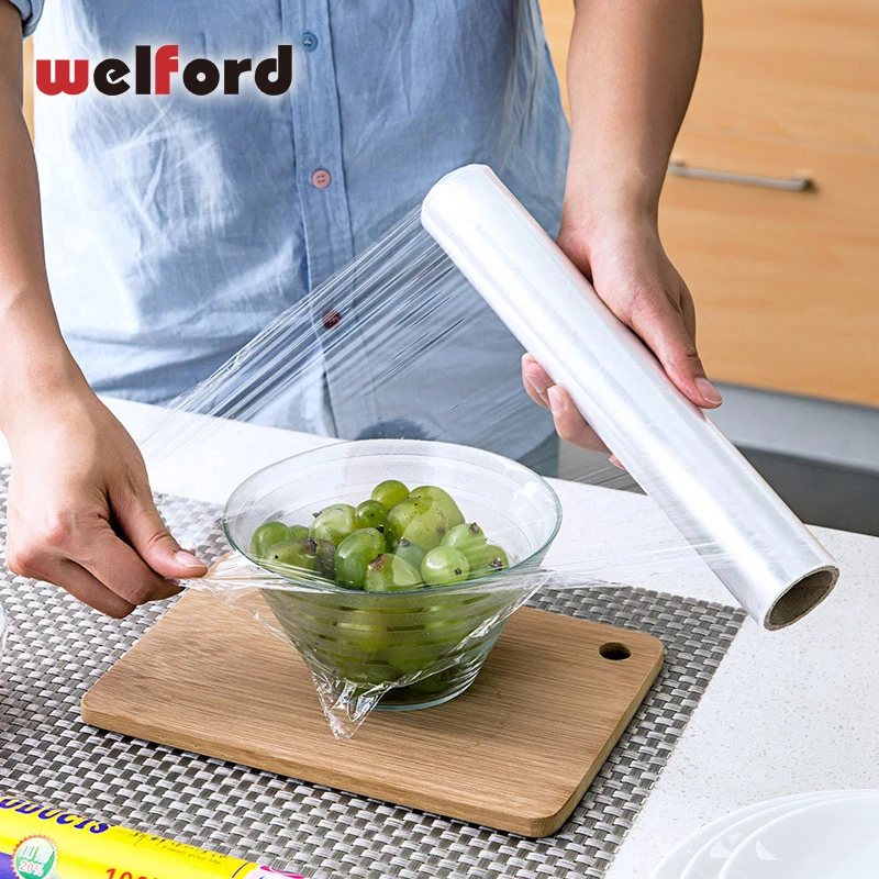 

Kitchen Food Vacuum Bag Storage Bags For Vacuum Sealer Food Fresh Long Keeping Summer Fruits Food Cling Film Plastic 3 Rolls/