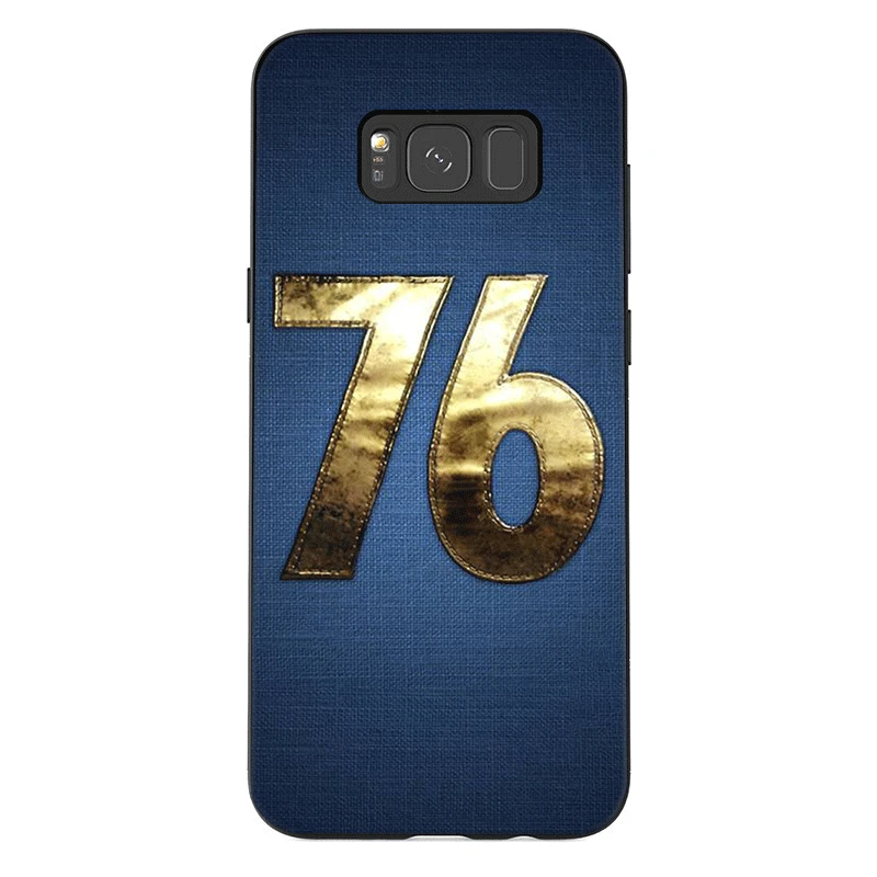 Силиконовый чехол Fallout 76 для Samsung Galaxy A3 A5 A6 A7 A8 A9 A10 A20 A30 A40 A50 A70 M10 M20 M30 M40 J6