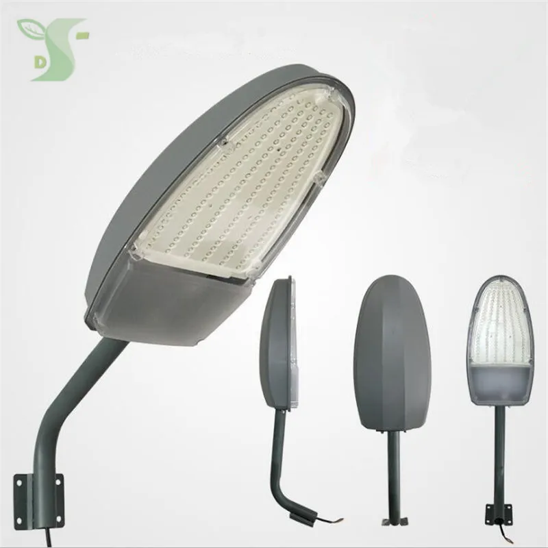 

30W 50W led street light AC85-265V warm white/cold white Road Lamp waterproof IP65 With pole Light control + radar sensing