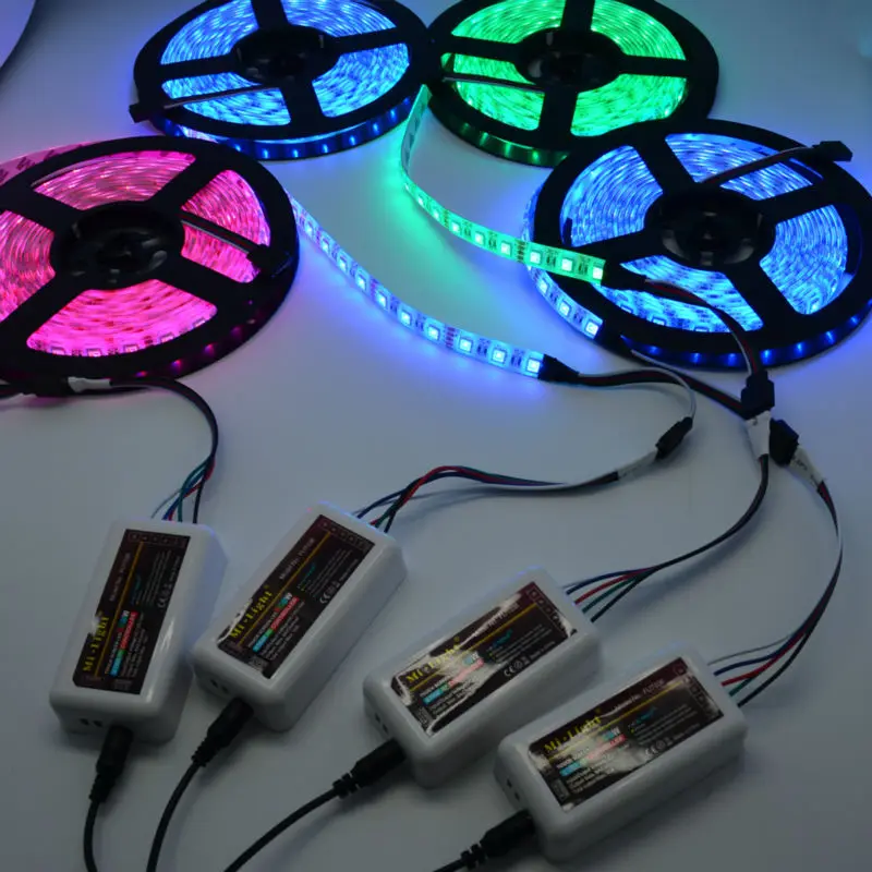 5 20 м RGB/W Светодиодная лента 5050 водонепроницаемая IP20/IP65 DC12V 4 цвета в 1 светодиодный