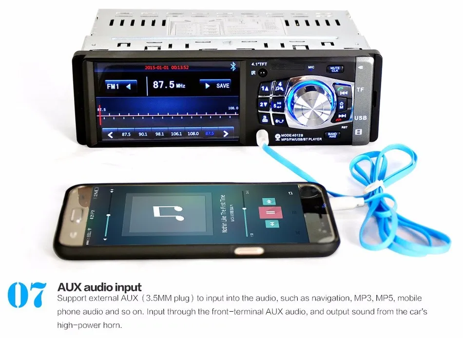 1 один дин радио авто аудио стерео FM с Bluetooth 2.0 поддержка заднего вида камера USB на руль дистанционное управление 1 один дин радио авто аудио стерео FM с Bluetooth 2.0 поддержка заднего вида камера USB на руль дистанционное управление