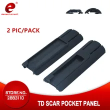 Элемент страйкбол 4,12" ITI шрам карманная панель удаленный коммутатор колодки Набор подходит 20 мм рельсы PEQ Softair свет аксессуар EX300