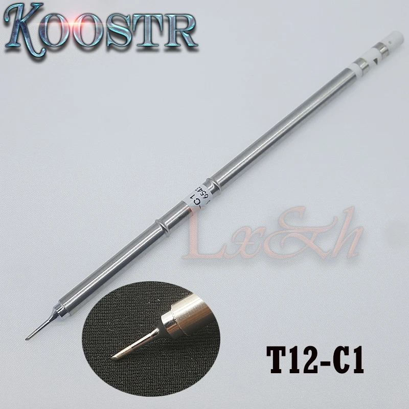 

2PCS white light lead-free soldering iron tip T12-C1of HAKKO FX-951 FX-952 FX-950 soldering iron FREE SHIPPING