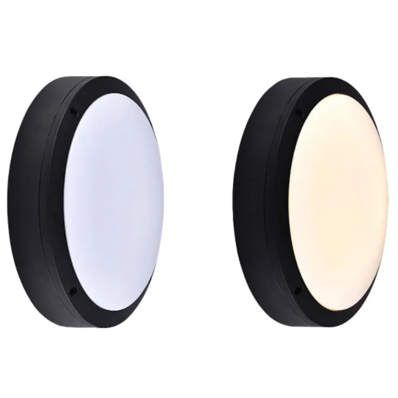 Outdoor LED Ceiling Lights Modern Round Lamp Living Room Bedroom Garden Wall Lighting Fixture Aisle Balcony Ceiling Lamp