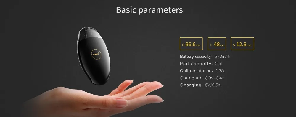 Newest Cartridge pod vape Kit Smoant S8 Pod Starter Kit All-in-one System 2ML Capacity Catridge With 370mAh Internal Battery 01 (5)